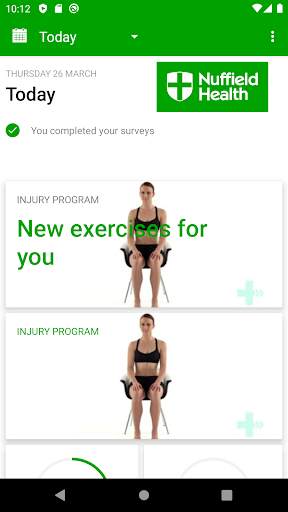 Nuffield Health My Therapy screenshot 1