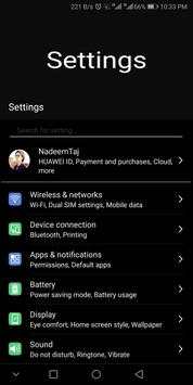 Black theme for Huawei screenshot 5