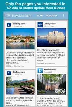 Liking - Facebook Page Reader screenshot 1
