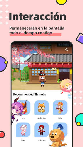 Shimeji - mascotas de anime screenshot 3