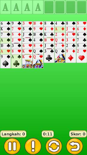 FreeCell screenshot 1