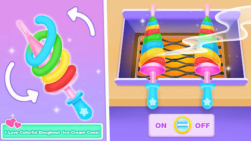 ASMR Unicorn Cone Dessert-Fun Games for Girls screenshot 3