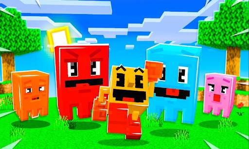 PAC-MAN in Minecraft PE screenshot 2