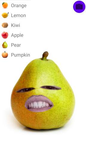 Annoying Fruit Camera screenshot 2