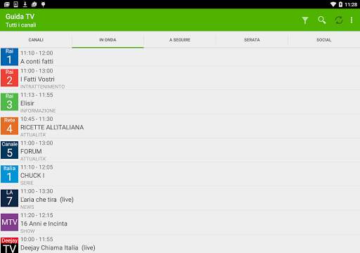 TV Guide Italy FREE screenshot 5