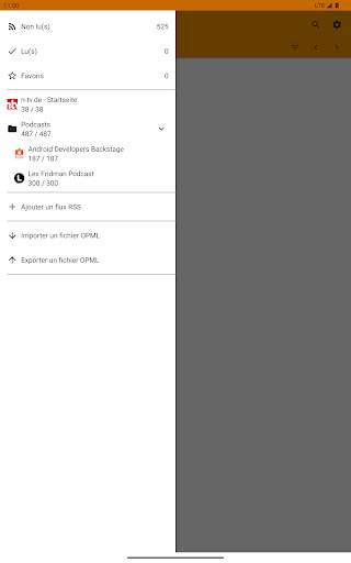 Lecteur RSS hors ligne screenshot 1