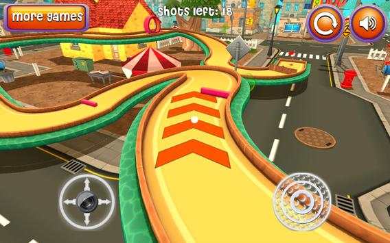 Mini Golf 3D Cartoon City screenshot 7