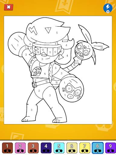 Brawl Stars Coloring screenshot 20