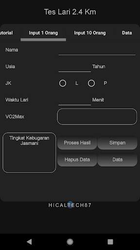 Tes Lari 2.4 Km (Tes Kebugaran screenshot 2