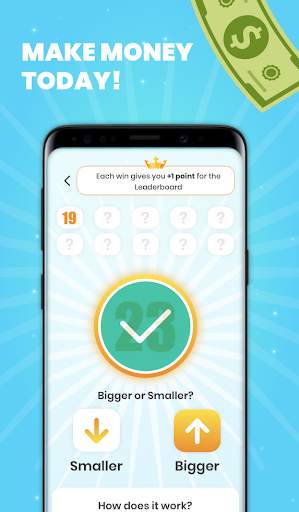 Earn money Givvy Higher Lower स्क्रीनशॉट 2