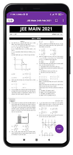 JEE MAIN Papers In Hindi screenshot 3