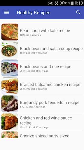 Healthy recipes with photo offline screenshot 4