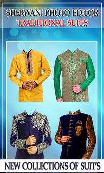 Men Sherwani Photo Suit Editor - Photo Editor 4 تصوير الشاشة