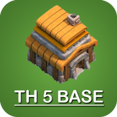 ikon New COC Town Hall 5 Base