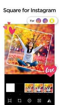 Square Pic Square Fit square photo editor Instapic screenshot 1