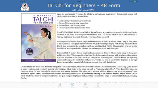 Tai Chi for Beginners - 48 Form (YMAA) screenshot 7