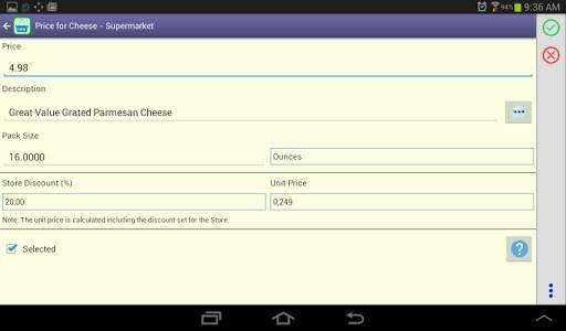 Perfect Shopping List screenshot 12
