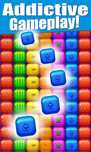 Pop Cubes - Fruits Block Legend screenshot 1