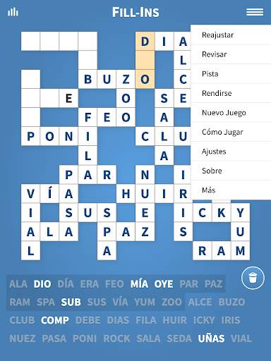 Fill-Ins · Juego de Palabras screenshot 7