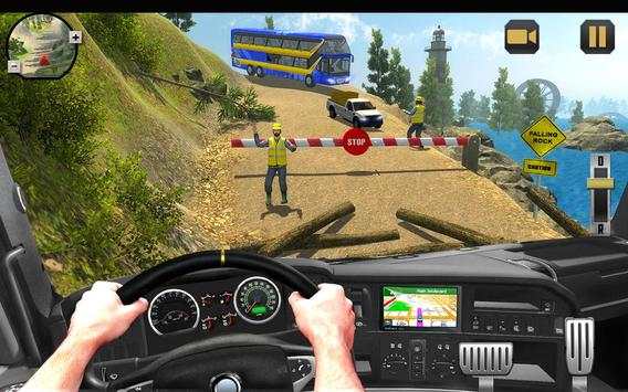 Offroad Bus Hill Transport Simulator 2018 screenshot 4