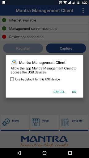 Mantra Management Client 2 تصوير الشاشة