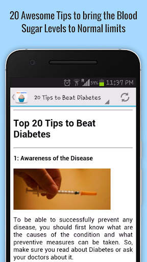 Beat Diabetes screenshot 5