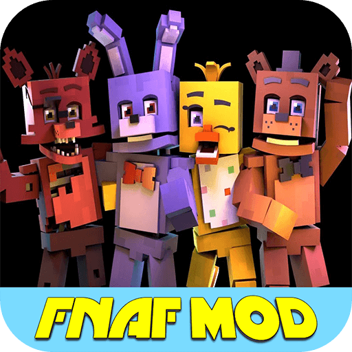 FNAF Freddy Fazbear Jumpscare Animatronic MCPE Mod icon