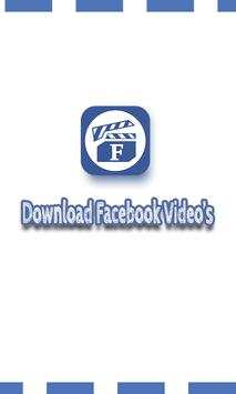 Download Facebook Video's screenshot 1