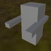 Block zombie icon