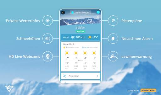 snowthority: Ski,Pisten,Wetter скриншот 1