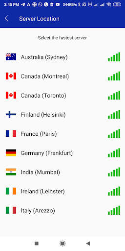 Turbo Fast VPN screenshot 2