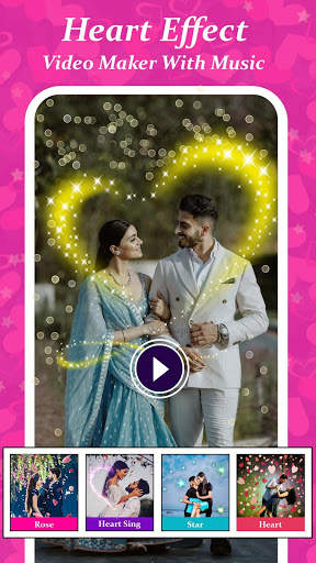 Heart Effect Photo Video Maker - Photo Animation screenshot 2