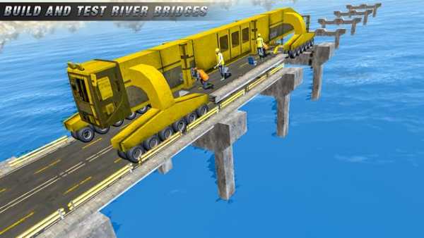 River Road Smart Bridge Builder Construction Game screenshot 3