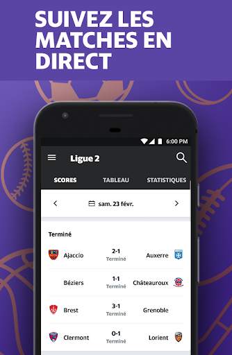 Yahoo Sport screenshot 1