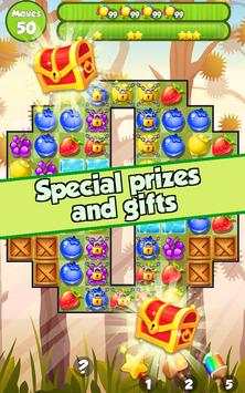 Fruit Crush Smash Match Three screenshot 3