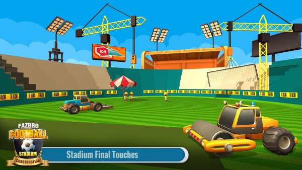 Football Stadium Builder Construction Crane Game screenshot 2