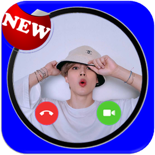 bts jimin fake call !: new fake chat and call icon