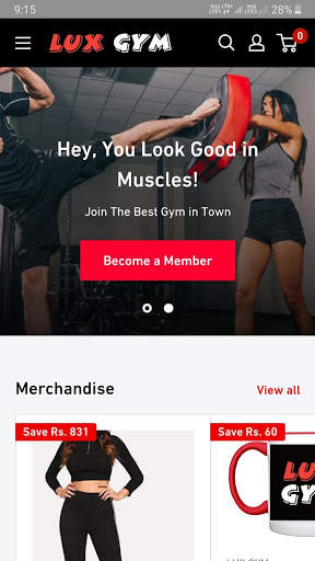 Lux Gym screenshot 1