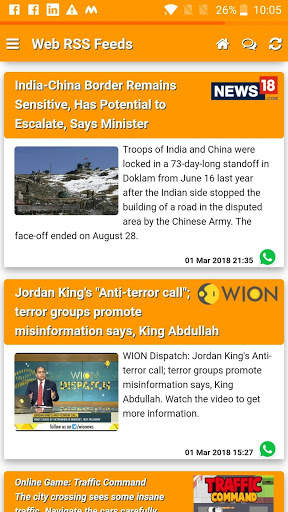 Web RSS Reader screenshot 2