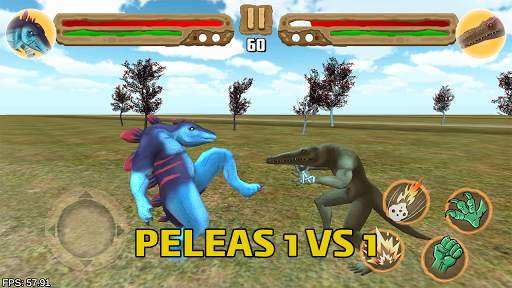 Peleas de dinosaurios - Juego de lucha gratis 2021 screenshot 4