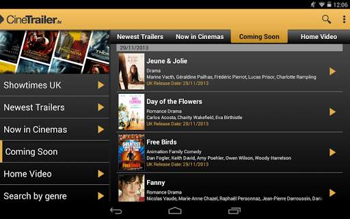 CineTrailer Cinema & Showtimes 9 تصوير الشاشة