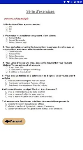 TC-INFOS (دروس المعلوميات) screenshot 4