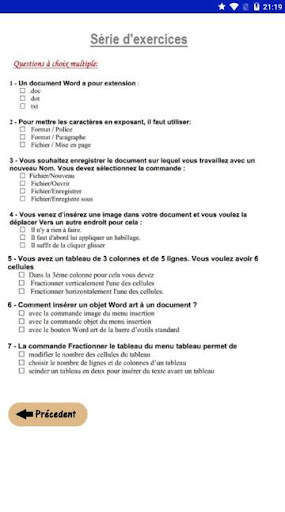 TC-INFOS (دروس المعلوميات) screenshot 4