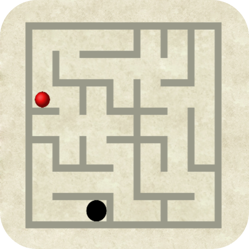 Ball in maze icon