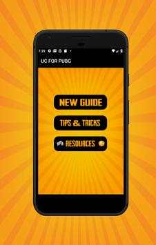Free P-U-B-G UC New Tips screenshot 2
