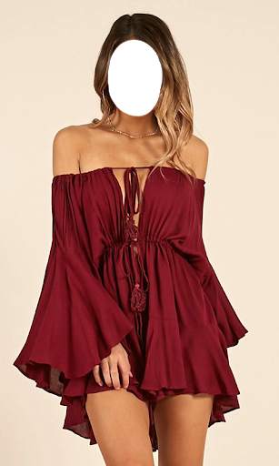 Women mini dress Photo Suit screenshot 2