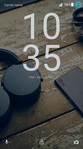 make.believe - XPERIA Theme screenshot 1
