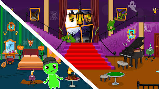 Pretend Play Ghost Town: Haunted House Game screenshot 2