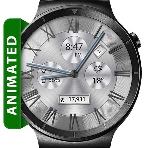 Classic White HD Watch Face 6.1.3