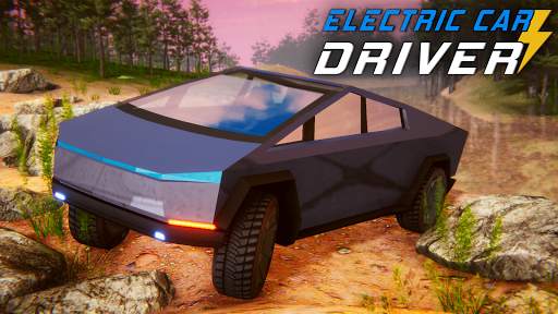 Electric Car Simulator: Tesla Driving screenshot 2
